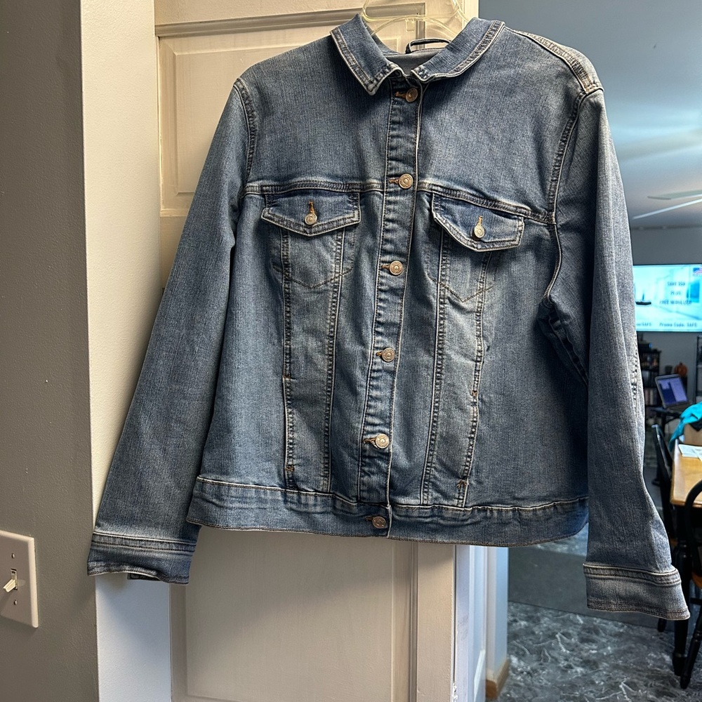 Classic Blue Denim Jacket -Sz. 1X